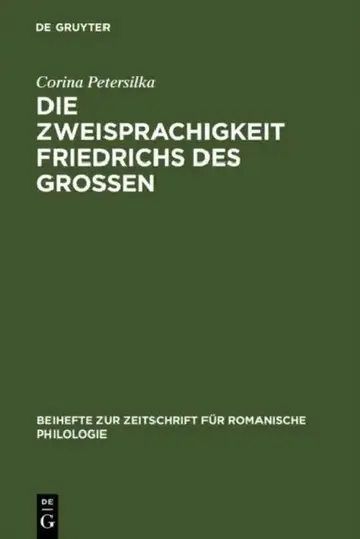 Cover of Die Zweisprachigkeit Friedrichs des Großen
