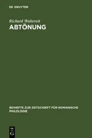 Cover of Abtönung