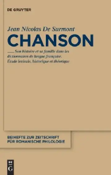 Cover of Chanson