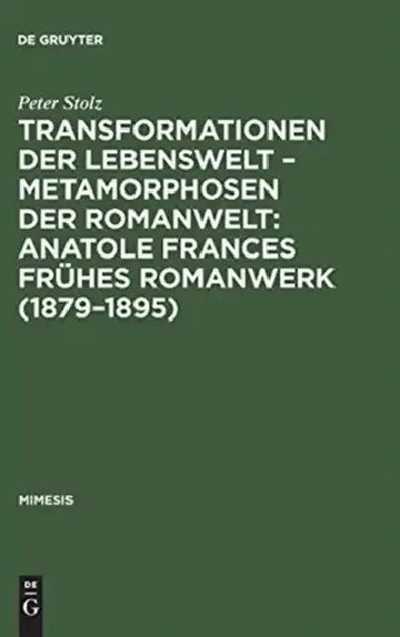 Cover of Transformationen der Lebenswelt - Metamorphosen der Romanwelt