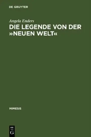 Cover of Die Legende Von Der »Neuen Welt«