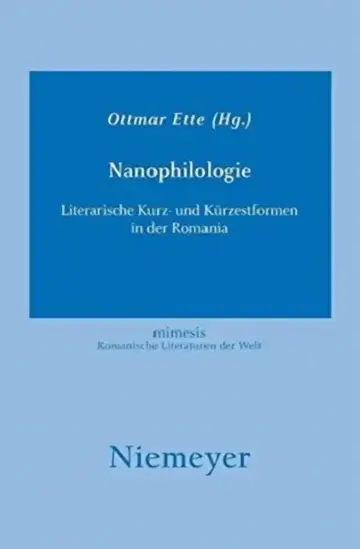 Cover of Nanophilologie