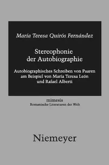 Cover of Stereophonie Der Autobiographie