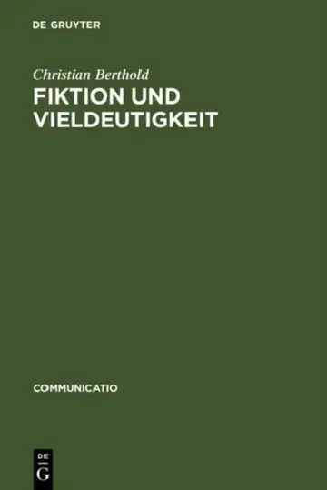 Cover of Fiktion und Vieldeutigkeit