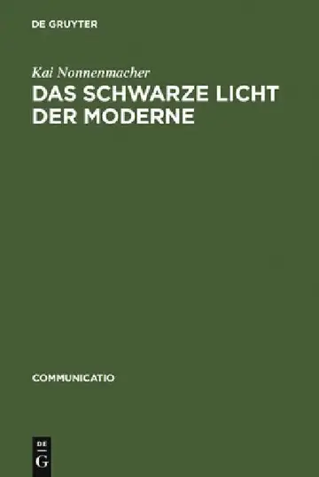 Cover of Das schwarze Licht der Moderne