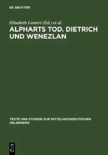 Cover of Alpharts Tod. Dietrich Und Wenezlan