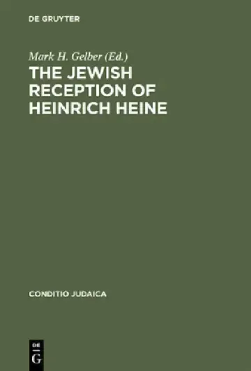 Cover of The Jewish Reception of Heinrich Heine