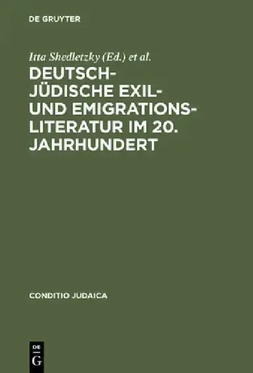 Cover of Deutsch-Jüdische Exil- Und Emigrationsliteratur Im 20. Jahrhundert