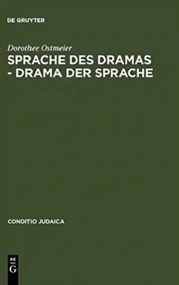 Cover of Sprache des Dramas - Drama der Sprache