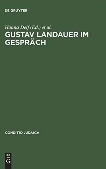 Cover of Gustav Landauer im Gespräch