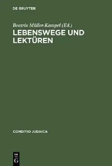 Cover of Lebenswege Und Lekturen