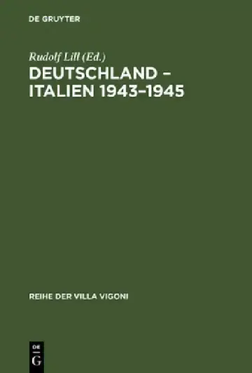 Cover of Deutschland - Italien 1943-1945