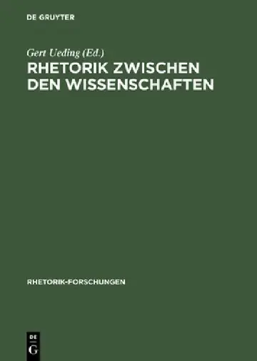 Cover of Rhetorik Zwischen Den Wissenschaften
