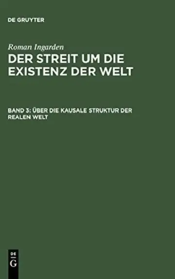 Cover of Über die kausale Struktur der realen Welt