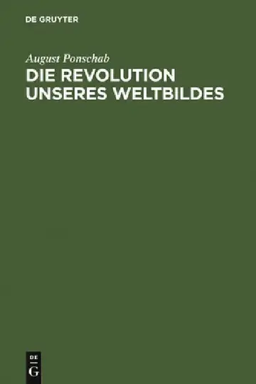 Cover of Die Revolution unseres Weltbildes