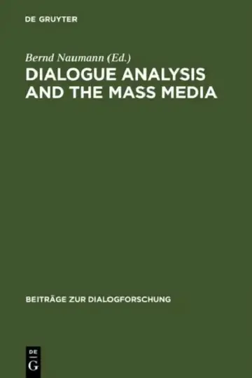 Cover of Dialogue Analysis and the Mass Media