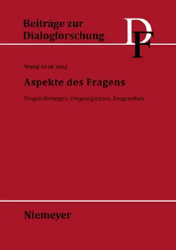 Cover of Aspekte Des Fragens