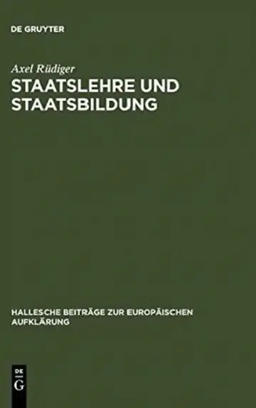 Cover of Staatslehre und Staatsbildung