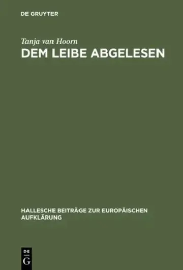 Cover of Dem Leibe abgelesen