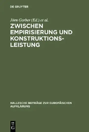 Cover of Zwischen Empirisierung und Konstruktionsleistung
