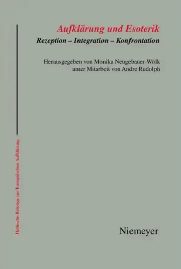 Cover of Aufklärung und Esoterik