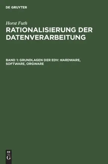 Cover of Grundlagen Der Edv
