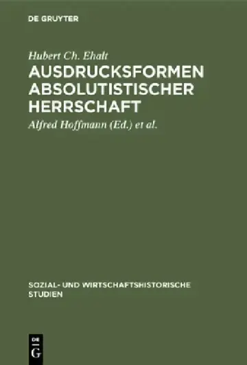 Cover of Ausdrucksformen absolutistischer Herrschaft