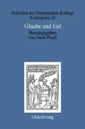 Cover of Glaube und Eid