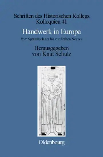 Cover of Handwerk in Europa