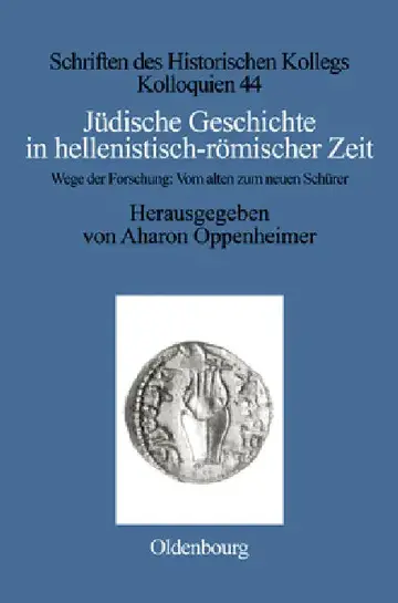 Cover of Jüdische Geschichte in Hellenistisch-Römischer Zeit