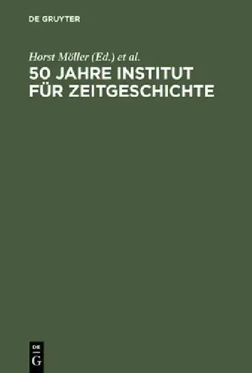 Cover of 50 Jahre Institut für Zeitgeschichte
