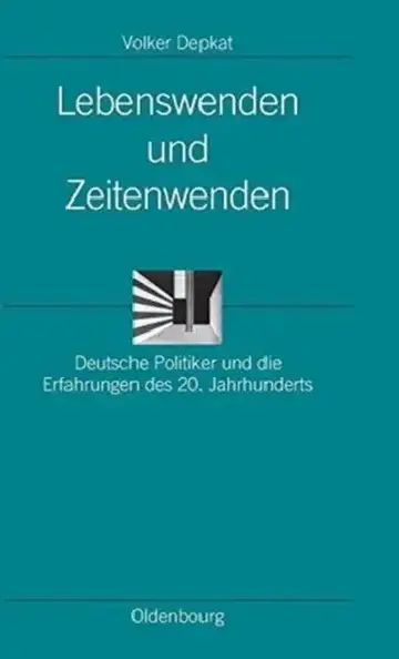 Cover of Lebenswenden Und Zeitenwenden