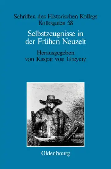 Cover of Selbstzeugnisse in der Frühen Neuzeit