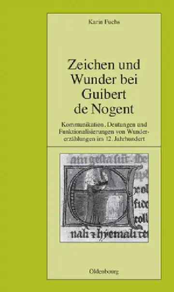Cover of Zeichen Und Wunder Bei Guibert de Nogent