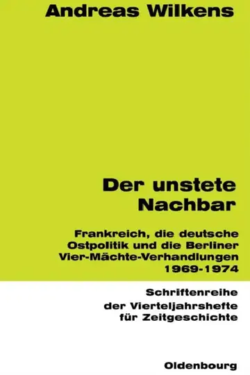Cover of Der unstete Nachbar