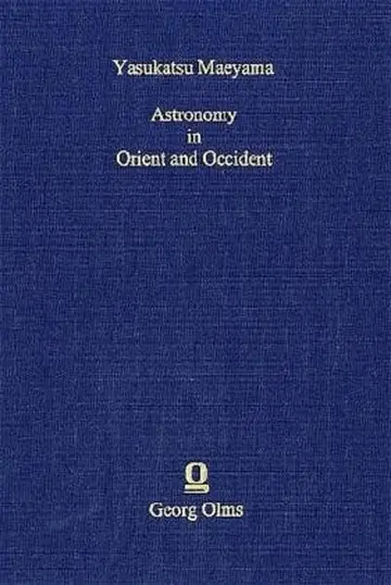 Cover of Astronomy in Orient and Occident