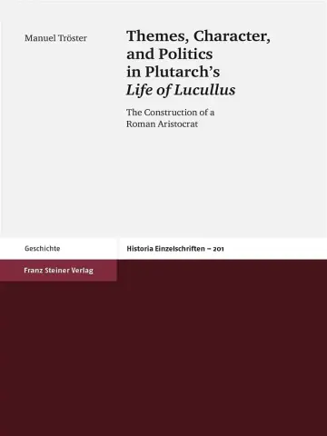 Cover of Themes, Character, and Politics in Plutarch's Life of Lucullus