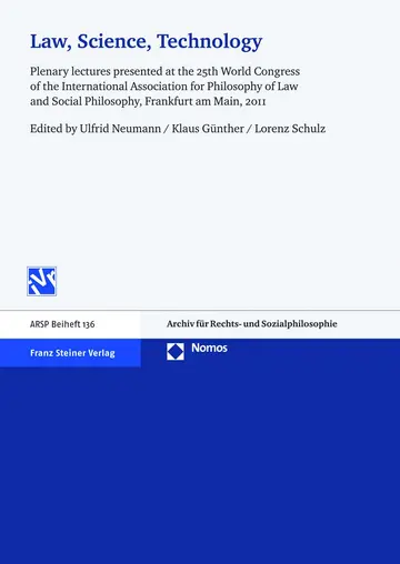Cover of Law, Science, Technology