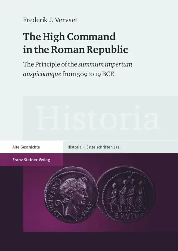 Cover of The High Command in the Roman Republic