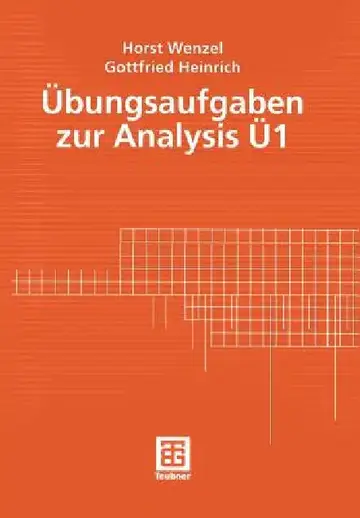 Cover of Übungsaufgaben Zur Analysis Ü 1