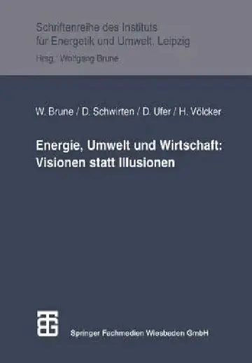 Cover of Energie, Umwelt Und Wirtschaft