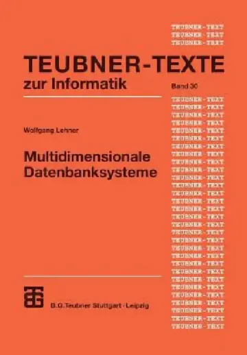 Cover of Multidimensionale Datenbanksysteme