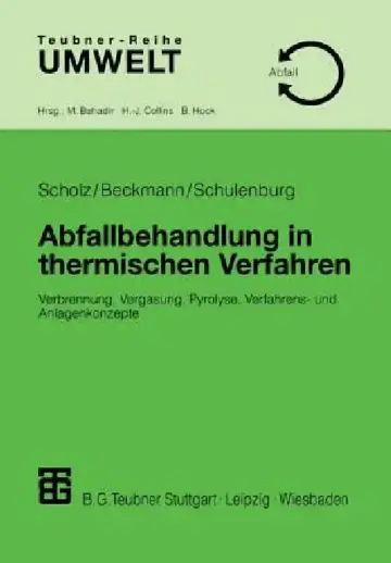 Cover of Abfallbehandlung in Thermischen Verfahren