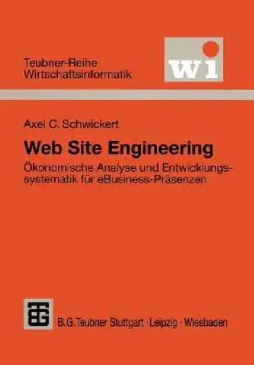 Cover of Web Site Engineering