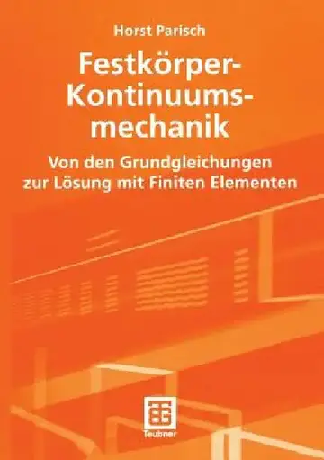 Cover of Festkörper-Kontinuumsmechanik