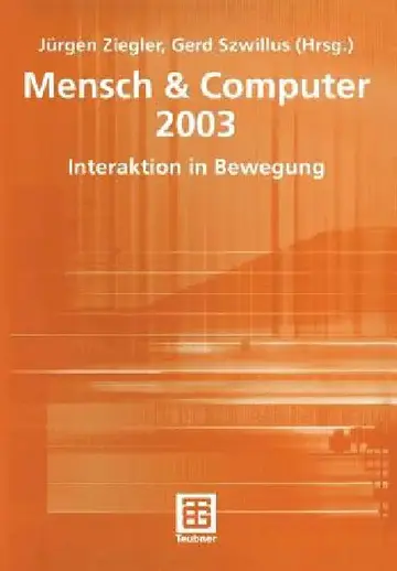 Cover of Mensch & Computer 2003