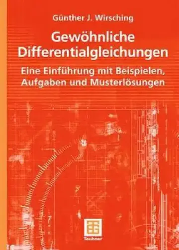 Cover of Gewöhnliche Differentialgleichungen