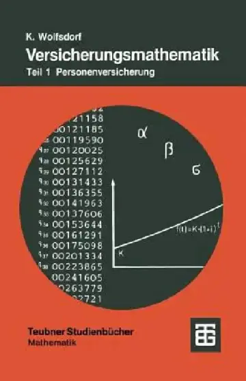 Cover of Versicherungsmathematik