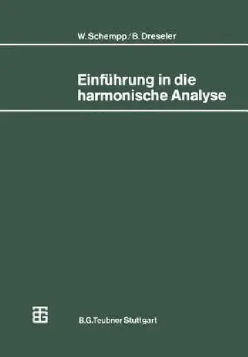 Cover of Einführung in Die Harmonische Analyse