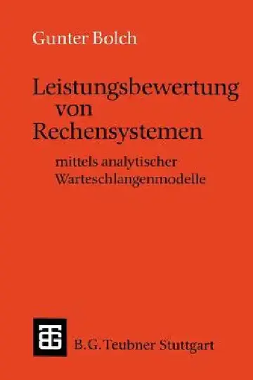 Cover of Leistungsbewertung Von Rechensystemen